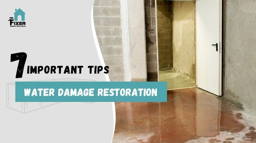 Water Damage Restoration