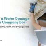 What Does a Water Damage Restoration Company Do?