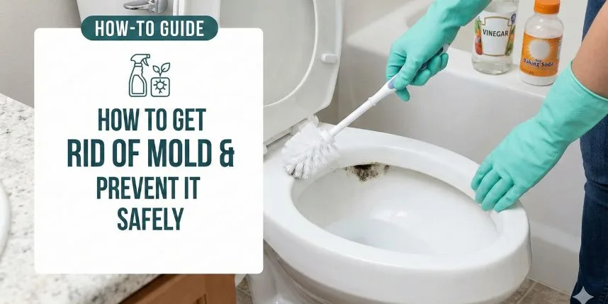 How to Get Rid of Mold in Toilet Bowl and Prevent It Safely