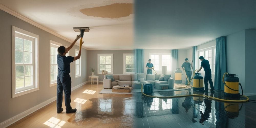 Water Damage Repair Cost vs Water Damage Restoration Cost