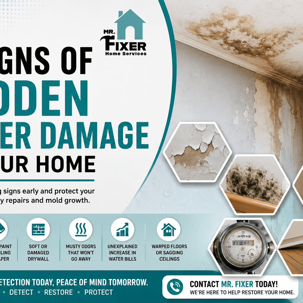 6 Signs of Hidden Water Damage in Your Home
